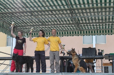 de la vallée d'Alyzée - podium pour djenka